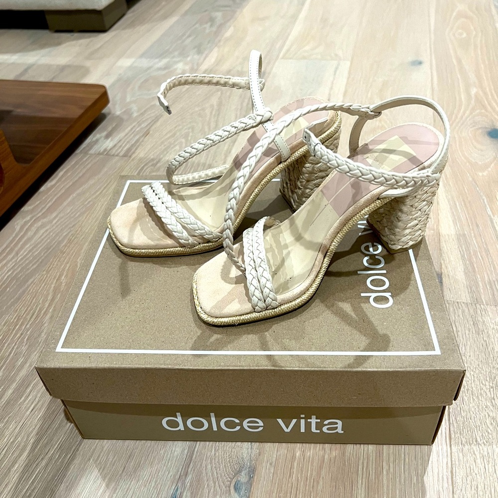 Dolce Vita Oro Ankle Strap High Heel Sandals